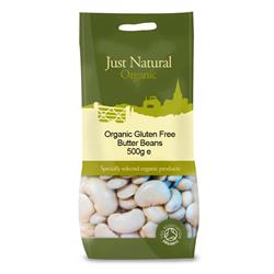 Organic Gluten Free Butter Beans 500g