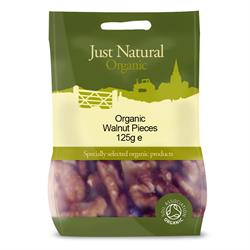 Organic Walnut Pieces 125g