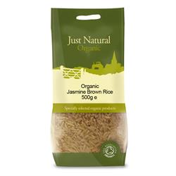 Organic Jasmine Rice Brown 500g