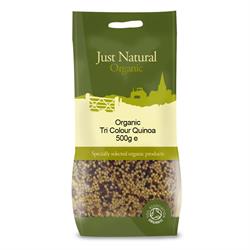 Økologisk trefarget quinoa 500g