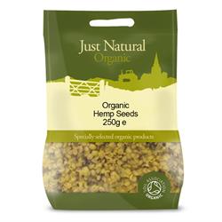 Organic Hemp Seeds Hulled 250g
