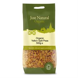 Organic Yellow Split Peas 500g