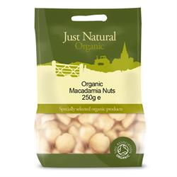 Organic Macadamia Nuts 250g