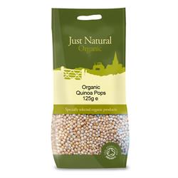 Økologisk quinoa pops 125g