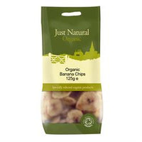 Organic Banana Chips 125g