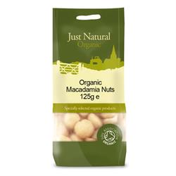 Organic Macadamia Nuts 125g