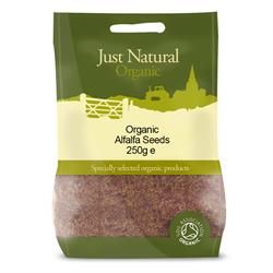 Organic Alfalfa Seeds 250g