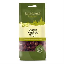 Organic Hazelnuts 125g