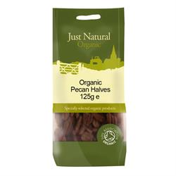 Organic Pecan Halves 125g