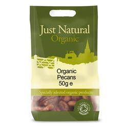 Organic Pecans Halves 50g