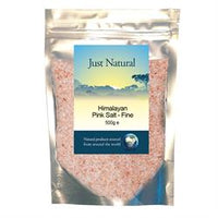 Himalayan Rose Pink Crystal Salt - Fine 500g