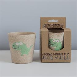 Rinse Storage Cup Dino 70g (order in singles or 8 for trade outer)
