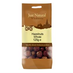 Hazelnuts Whole 125g