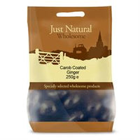 Carob Coated Ginger 250g