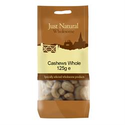 Hele cashewnødder 125 g