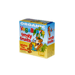 VegeBears Organic frooty fruits - 100g (order in singles or 8 for trade outer)