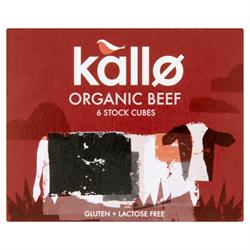 Organic Beef Stock Cubes 66g (order in singles or 15 for trade outer)