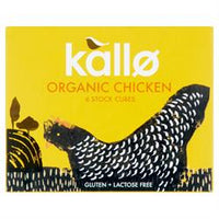 Organic Chicken Stock Cubes 66g (order in singles or 15 for trade outer)