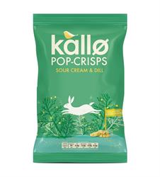 Pop-Crisps Sour Cream and Dill 85g (order in singles or 8 for trade outer)