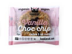 Vanilje & Choco Chip Cookie 55g (ordre 12 for detail ydre)