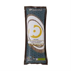 Fideos de trigo sarraceno orgánicos con amaranto 250 g (pedir por separado o 12 para el comercio exterior)