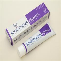 Fennikel fluoridfri tandpasta 100ml (bestil i singler eller 12 for bytte ydre)