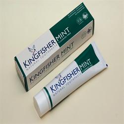 Pastă de dinți fără fluorură de mentă naturală 100 ml (comandați unică sau 12 pentru comerț exterior)