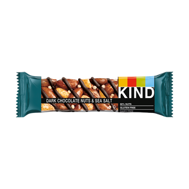 Barrita Kind snacks 12x40g / chocolate negro nueces & sal marina