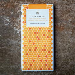 Organic Honeycomb & Honey Milk Chocolate 37% 80g (order in singles or 12 for trade outer)