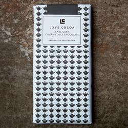 Organic Earl Grey Milk Chocolate 80g (order in singles or 12 for trade outer)