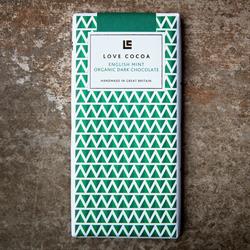 Organic English Mint Dark Chocolate 80g (order in singles or 12 for trade outer)