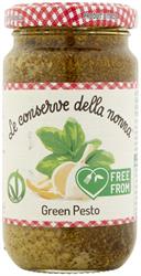 LCDN Pesto verde sin lácteos, nueces y sin gluten 185 g (pedir en individuales o 12 para el comercio exterior)