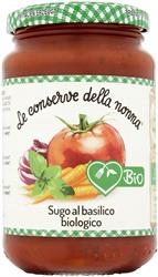 LCDN Organiczny bezglutenowy sos pomidorowo-bazyliowy 350g (zamów pojedyncze sztuki lub 12 sztuk na wymianę zewnętrzną)