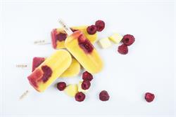 20% RABAT Mango & Raspberry Ice Lolly 75g (bestil i multipla af 8 eller 24 for bytte ydre)
