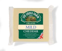Organic Mild Cheddar 245g (order in singles or 10 for trade outer)