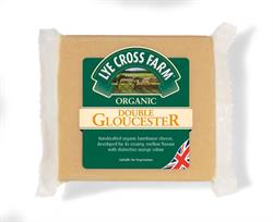 Organic Double Gloucester 245g (order in singles or 10 for trade outer)