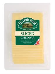 Organic Sliced Cheddar 200g (order in singles or 10 for trade outer)