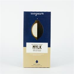 Chocolate amargo con leche de coco 80 g (pedir por separado o 11 para el comercio exterior)