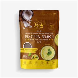 Shake de proteína orgânico com sabor de coco e limão 280g