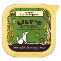 Organic Lamb Supper for Dogs 150g (order in singles or 11 for trade outer)