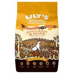 Chicken and Duck Grain-Free Dry Food for Dogs 1000g (order in singles or 4 for trade outer)