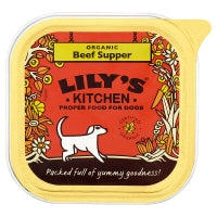Organic Beef Supper for Dogs 150g (order in singles or 11 for trade outer)