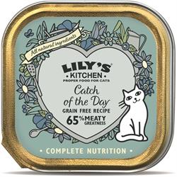 Lily's Kitchen Catch of the Day voor katten 85g (bestel per stuk of 19 voor ruilverpakking)