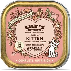 Cena para gatitos curiosos de Lily's Kitchen 85 g (pedir por separado o 19 para el comercio exterior)