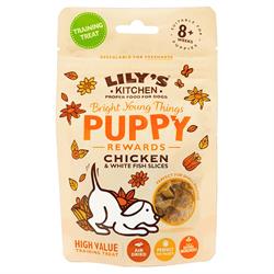 Puppy Training Treat Slices Chicken and Fish 60g (order in multiples of 3 or 12 for trade outer)