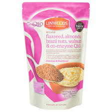 Milled Flaxseed, Nuts & Q10 mix 360g (order in singles or 12 for trade outer)