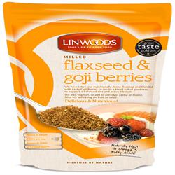 Milled Flaxseed & Goji mix 200g (order in singles or 12 for trade outer)