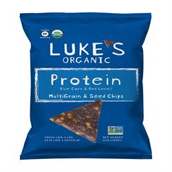 Protein Blue Corn & Red Lentil Multigrain Chips 142g (order in singles or 12 for trade outer)