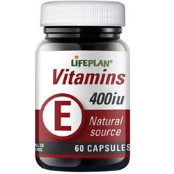 Vitamin E 400 400iu 60 kapsler