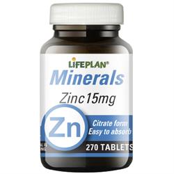 Sinksitrat 270 tabletter